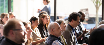 Faculty members gather for a day of learning and development.